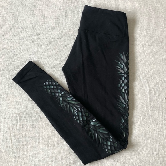 lululemon athletica Pants - Rare Pineapple full length lululemon leggings